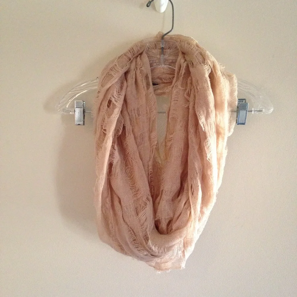 Urban Outfitters Deena & Ozzy Tan Circle Scarf
